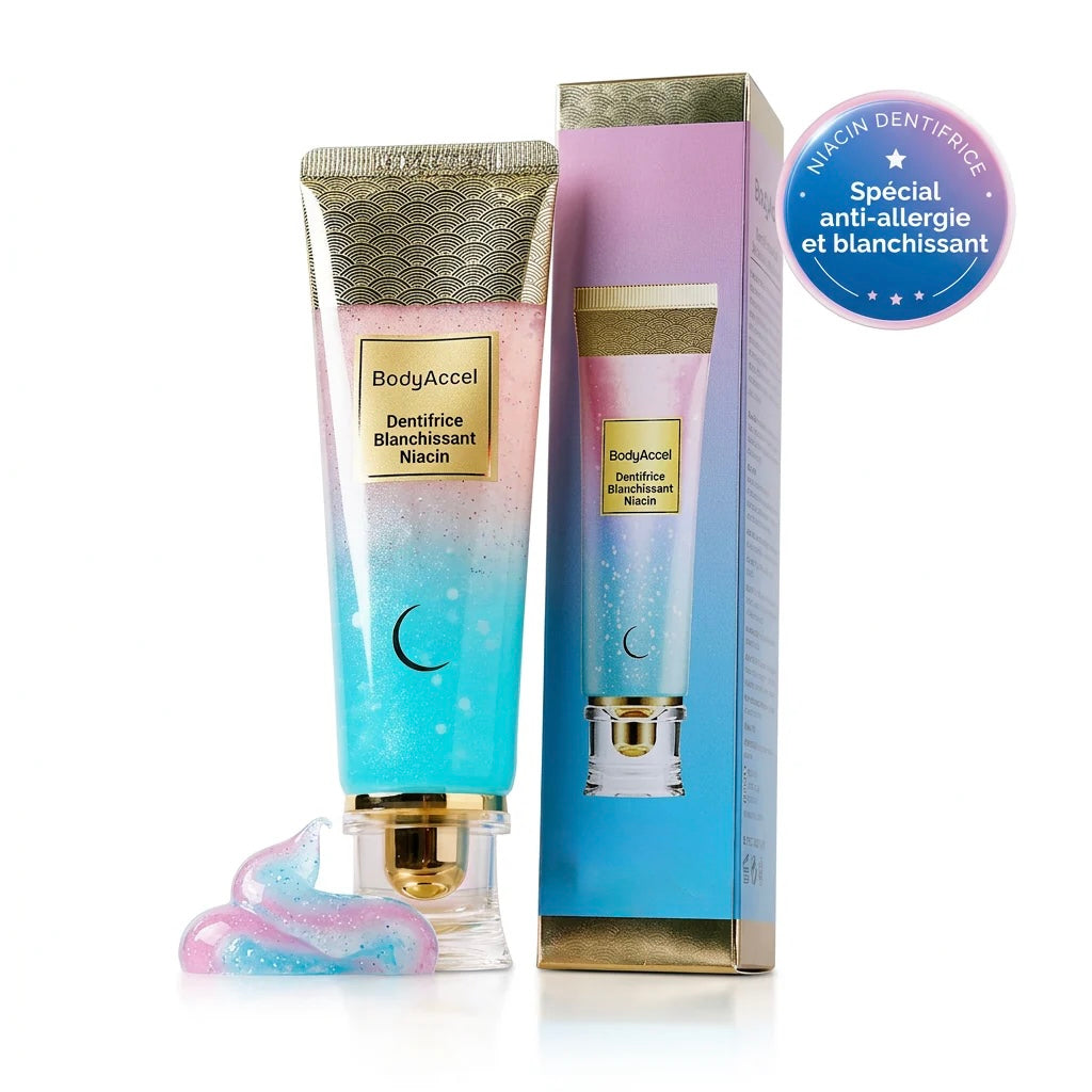 BodyAccel – Dentifrice Blanchissant & Réparateur